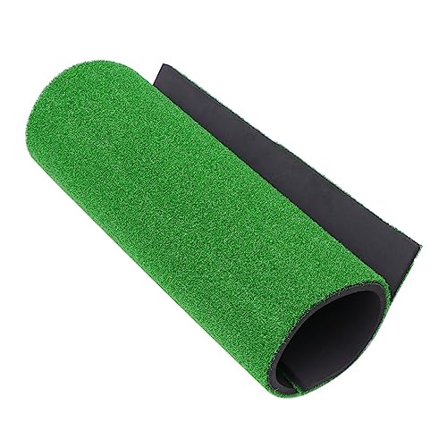 BRIGHTFUFU Realistic Turf Training Aid Practice Mat Portable Golf Swing Mat Mini Hitting Pad for Outdoor/Indoor Dad Mom Boys and Girls