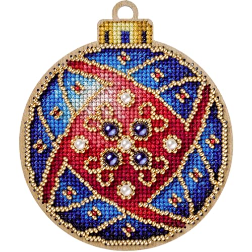 Image of Wizardi Wonderland Crafts Cross-Stitch kit on Wood FLW-010