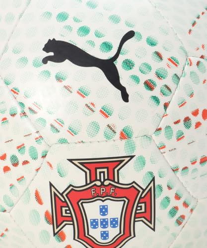 Image of Puma , Unisex-Adult, FPF Fan Ball, White-Black, (8453903)