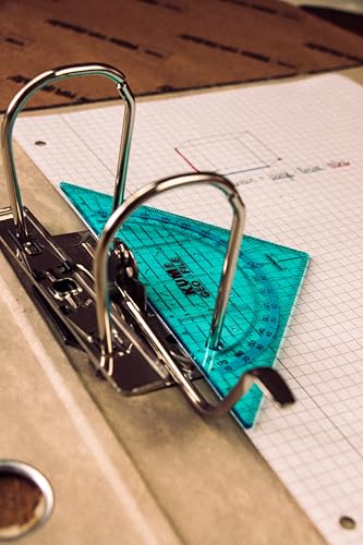 KUM AZ208.19.16-T - Geometriedreieck 16 cm, abheftbar, transparent, 5er Multipack, Schulmaterial, Geodreieck