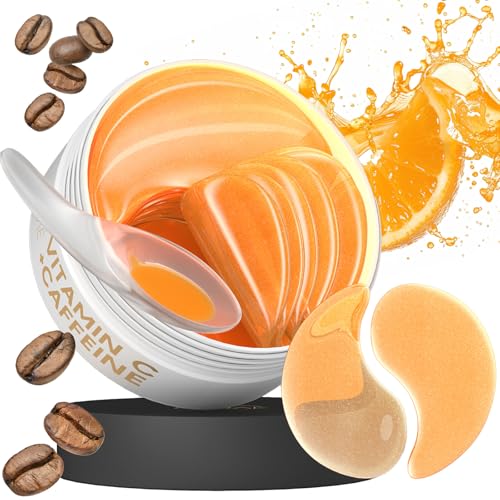 AURAE Patch Yeux Anti Cernes - Masque Yeux avec Vitamine C et Caféine, Patch Anti Cernes, Eye Mask pour éclaircir et l'hydratation (30 paires)