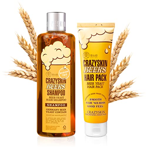 CRAZY SKIN German Beer Yeast Biotin Shampoo & Hair