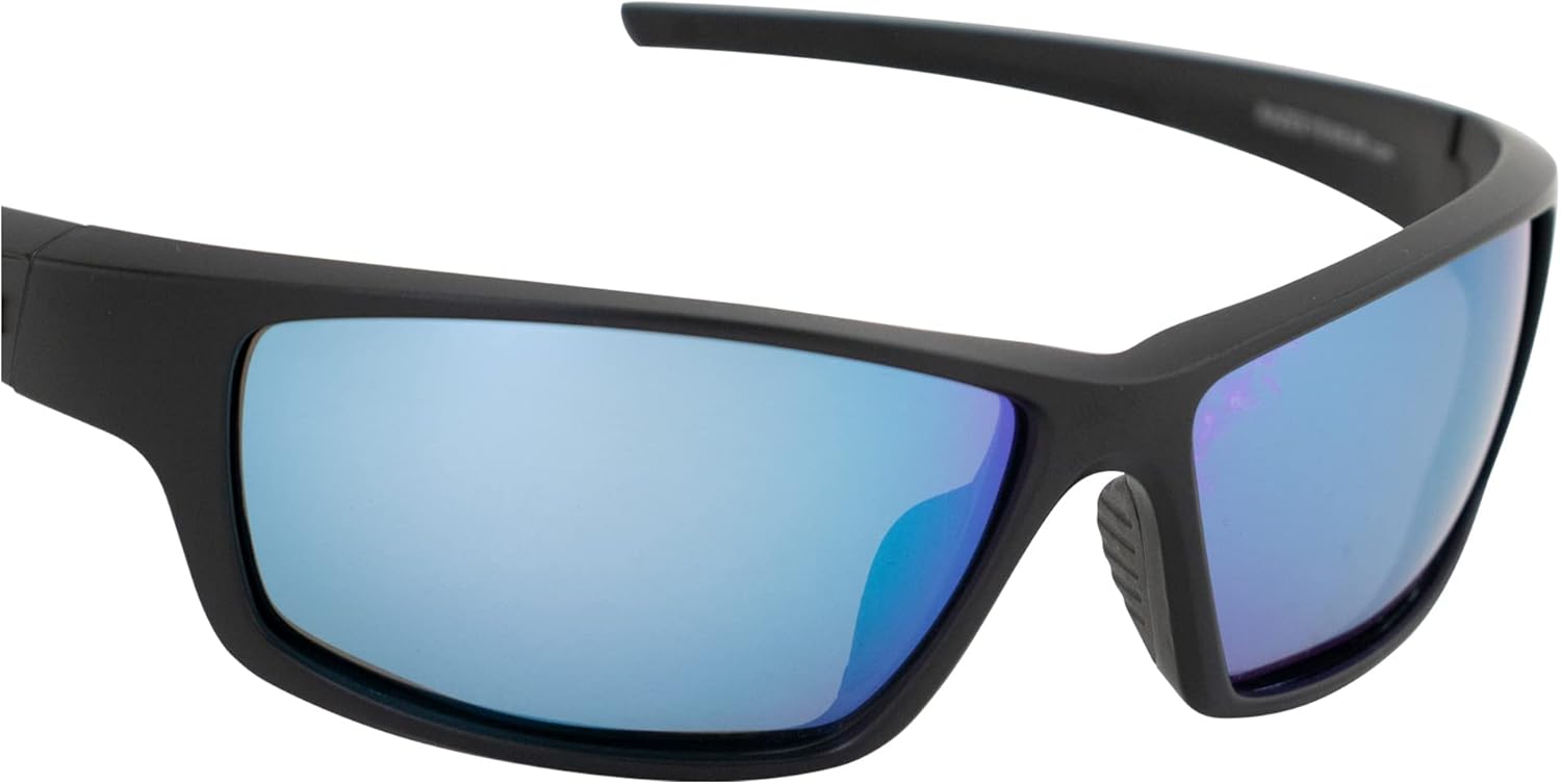 Raze Eyewear Z-Coast Watersports Floating Polarized Sunglasses Black Matte Frame & Accents w/Smoke Blue Z Lenses - Image 5
