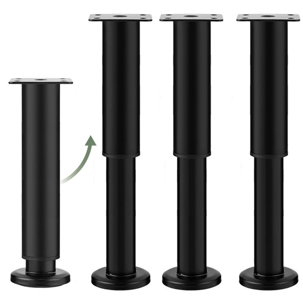 Amazon.co.jp: LOYELEY 伸縮式 レベリングフット 4個セット 家具