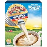 Land O Lakes Mini Moo’s Half & Half Creamer Singles, Shelf-Stable, 24 Count (Pack of 6)