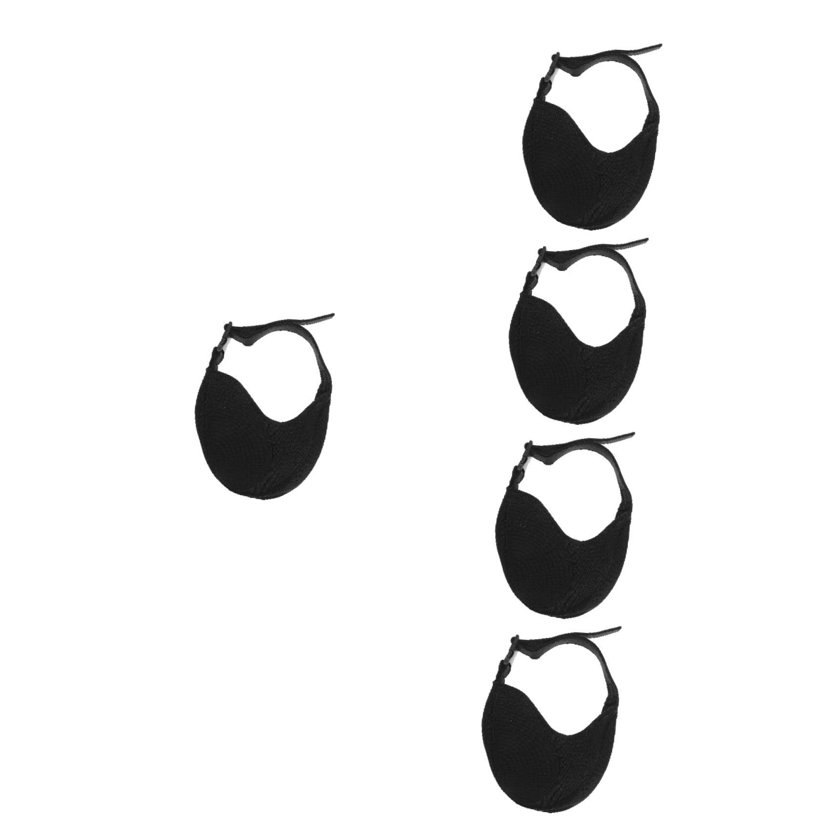Sosoport 5pièces Couvre-Chaussures De Étanches Anti-Rayures pour Chaussures avec Semelle Antidérapante Adapté Accessoire Pratique pour Cyclistes