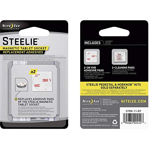 Nite IZE Steelie Magnetic Tablet Socket Replacement Adhesives