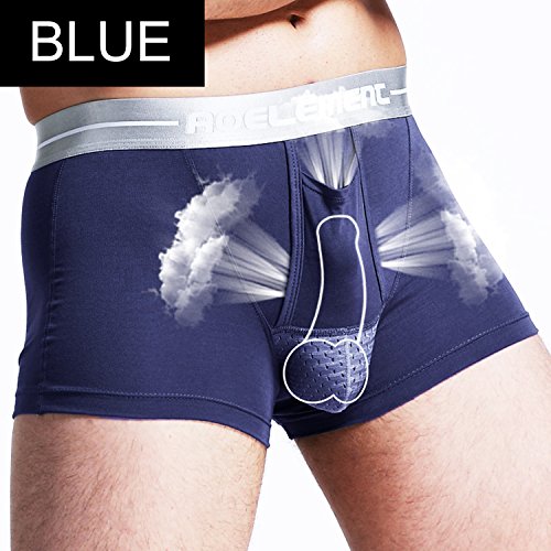 Ouruikia Men's Boxer Briefs Separate Pouch Modal Breathable Boxer Briefs Underwear with Functional Dual Fly4