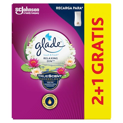 GLADE BY BRISE ambientador un toque relax zen recambio 3 uds