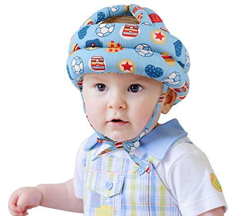 Toddler Helmet Baby Safety Helmet Infant Bumper Helmet Hat, Star