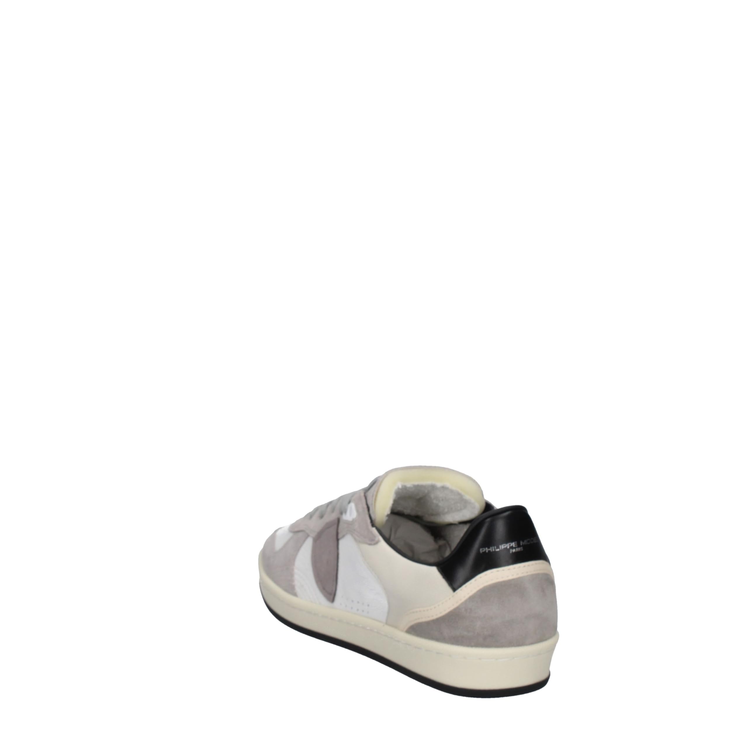 PHILIPPE MODEL Sneaker Pgal in Pelle Bianca e Grigia