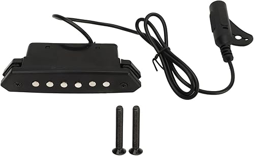 Miniatura 5 de Pastilla de guitarra con doble bobina de reducción de ruido, transmisión de sonido estable Pastillas pasivas acústicas con conector universal para