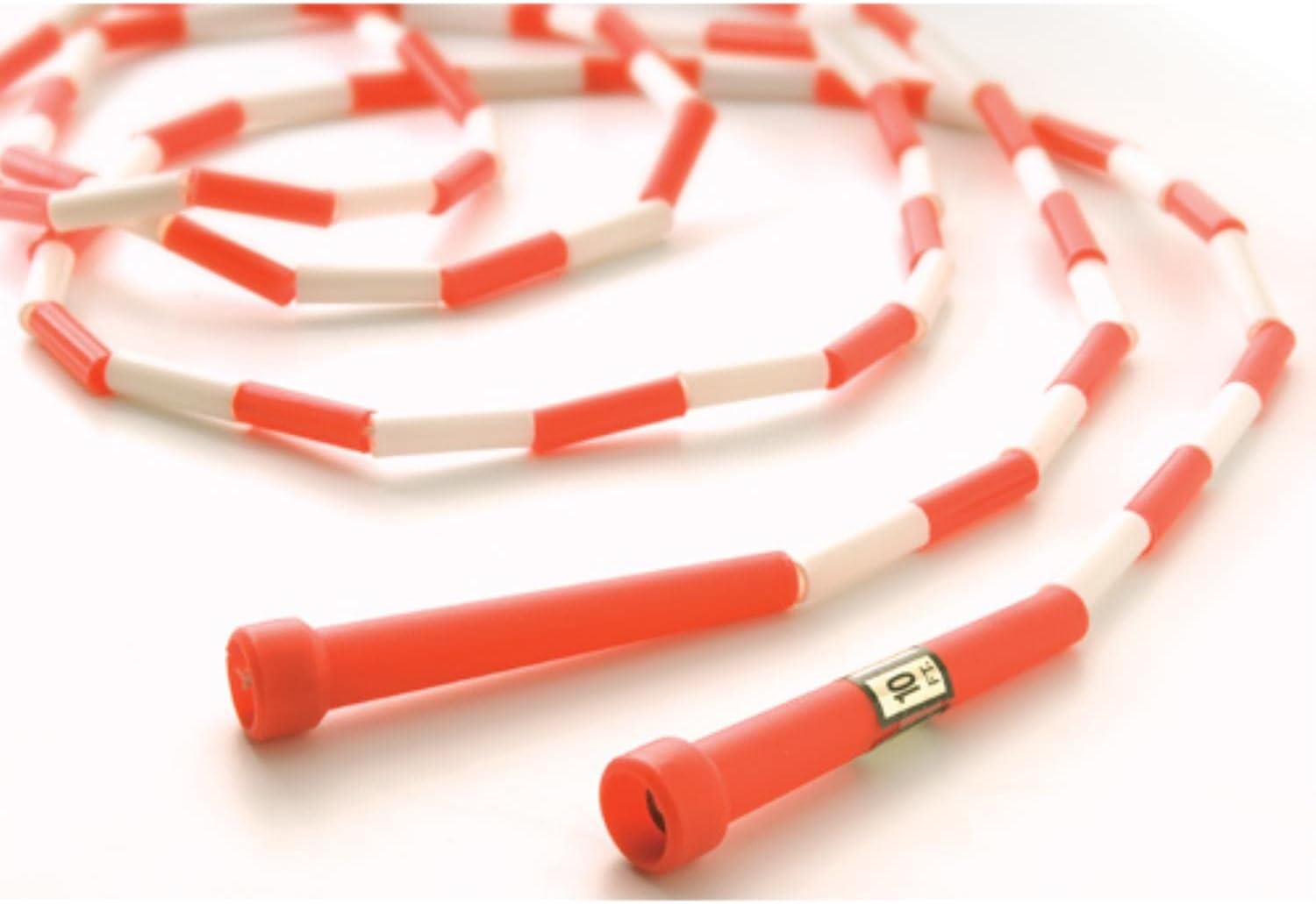 BSN Sports Segmented Skip Rope, Red/White, 10Feet, Jump Ropes Amazon