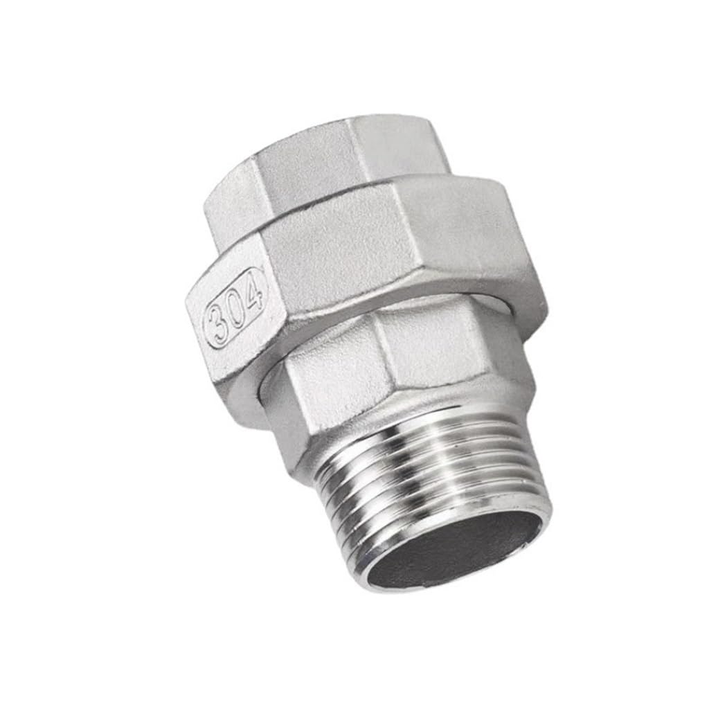 Raccordo Adattatore for Tubo di Unione in Acciaio Inossidabile 304 con Filettatura Femmina BSP a Maschio, for Accessori for connettori for Tubi da Giardino Domestici(2")