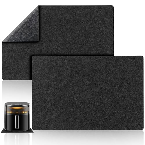 2 Pcs Heat Resistant Mat for Air Fryer, 12