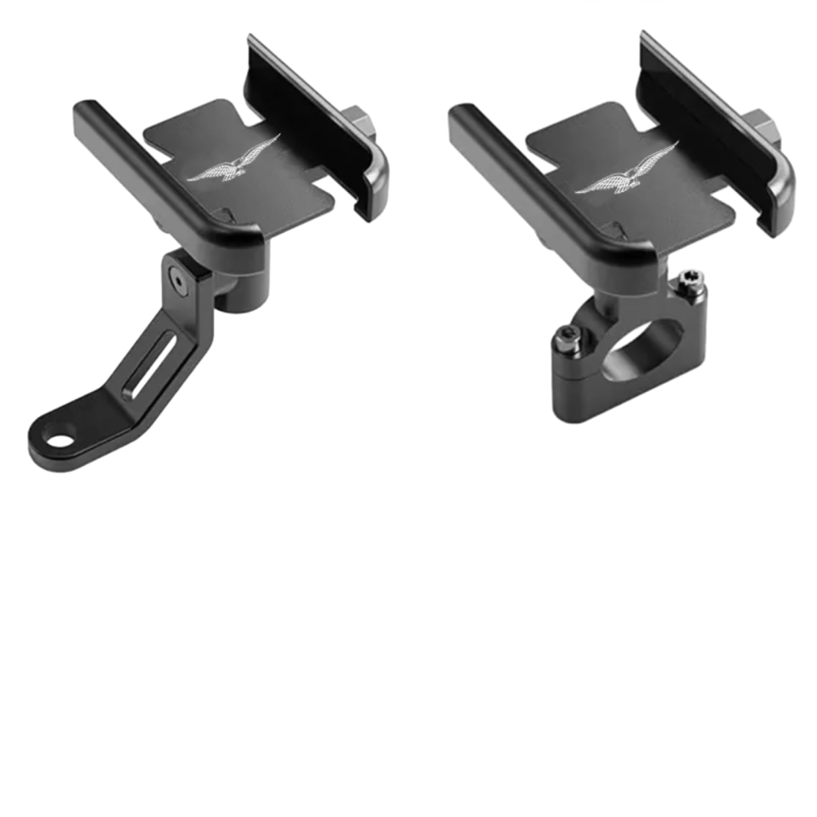 Supporto per telefono cellulare per moto Guzzi V85tt V7iii V9 V7 V11 Breva 750 850 1100 accessori per manubrio moto supporto per telefono cellulare, supporto GPS, manubrio nero