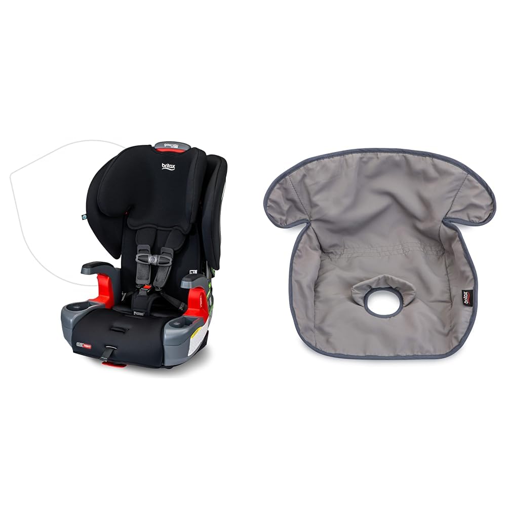 Grow with You ClickTight Harness-2-Booster Car Seat, 2-in-1 & Car Seat Waterproof Liner - Moisture Wicking Fabric + No Slip Grip + Machine Washable + Crash Tested