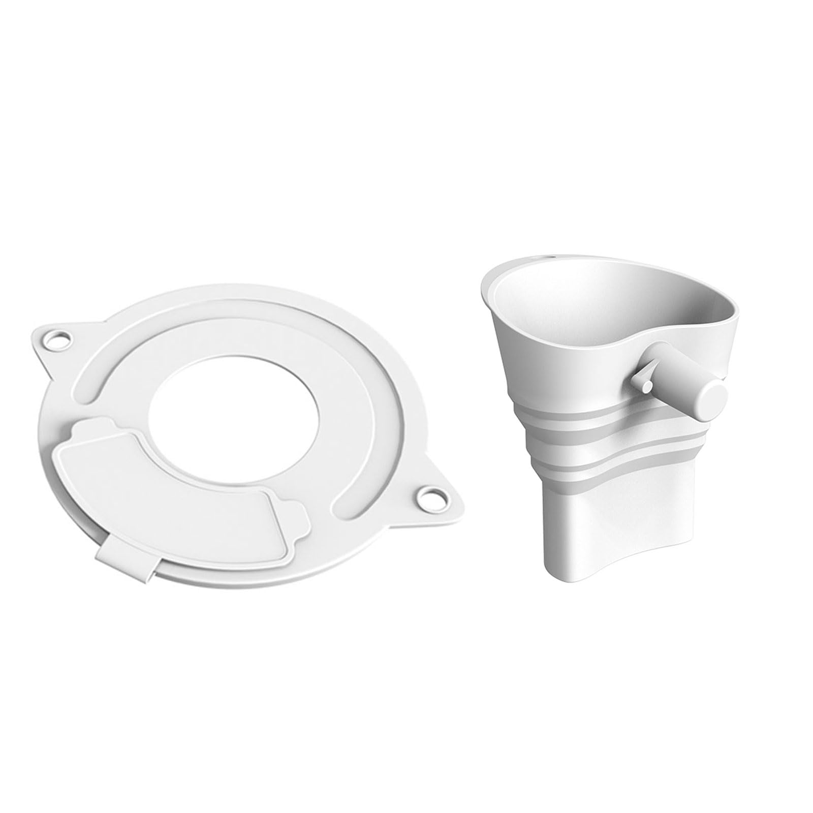 Oxxggkao Practical Silicone Mixer Add on Features Splash Proof Design Built in Scale and Flour Funnel Detachable Dough Mixer Accessories