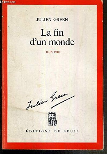 La Fin d'un monde (juin 1940)