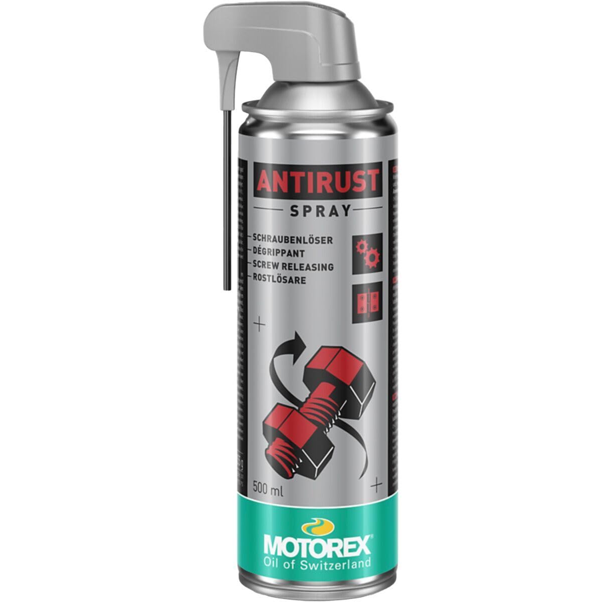Motorex Anti Rust Spray Antiruggine, trasparente, 500 ml