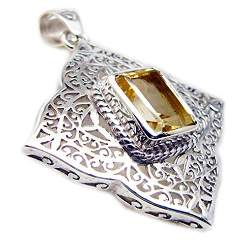 Collier birthstone citrine en argent pour illuminer vos tenues