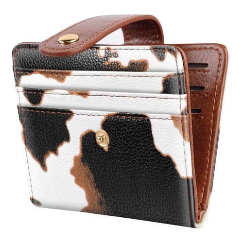 Simikol Small Wallets for Women Slim Minimalist Bifold Credit Card Holder