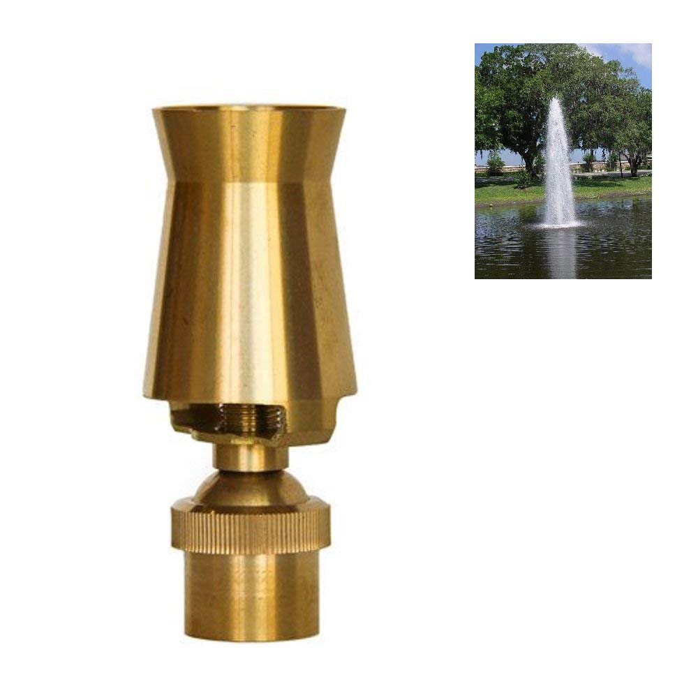 ANMSALES 1 Brass Adjustable Ice Tower Fountain Nozzle/Cascade Jets for Garden Showroom Pond Etc. Fountain Nozzle Brass Nozzle (B07H41YM4G) Amazon Price History, Amazon Price Tracker