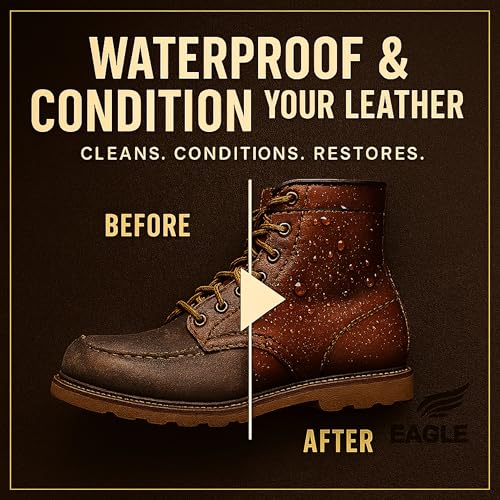 Leather Boot Care Kit – Mink Oil, Saddle Soap for Leather, Applicators & Cloth – Leather Care Kit, Boot Leather Care Kit, Leather Shoe Care Kit for Cowboy Boots, Work Boots, Shoes, and Tack3