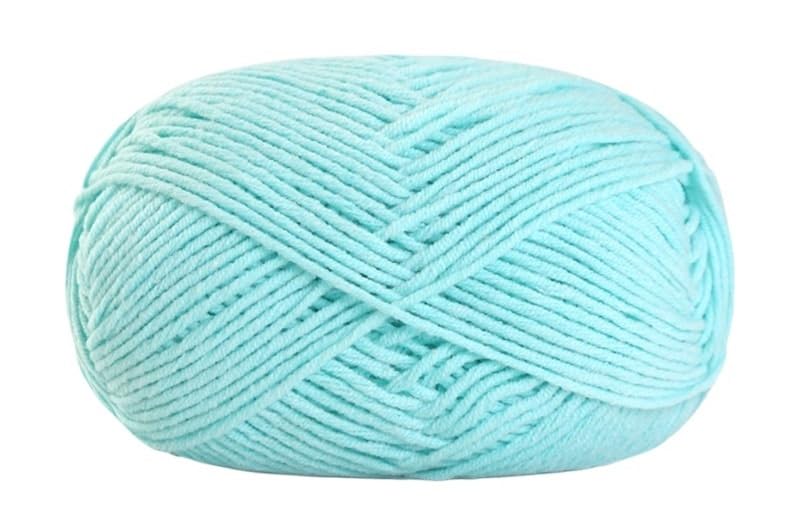 Fil de coton pour crocheter 5 rouleaux de 50g de fil à tricoter mélangé épaisseur 46
