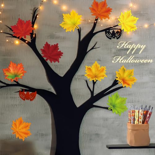 Stylos de Thanksgiving et blocs-notes autocollants feuille d'érable - 5