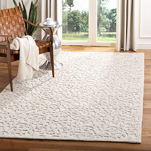 Tapete decorativo SAFAVIEH 5' x 8' lana hecho a mano miniatura 1