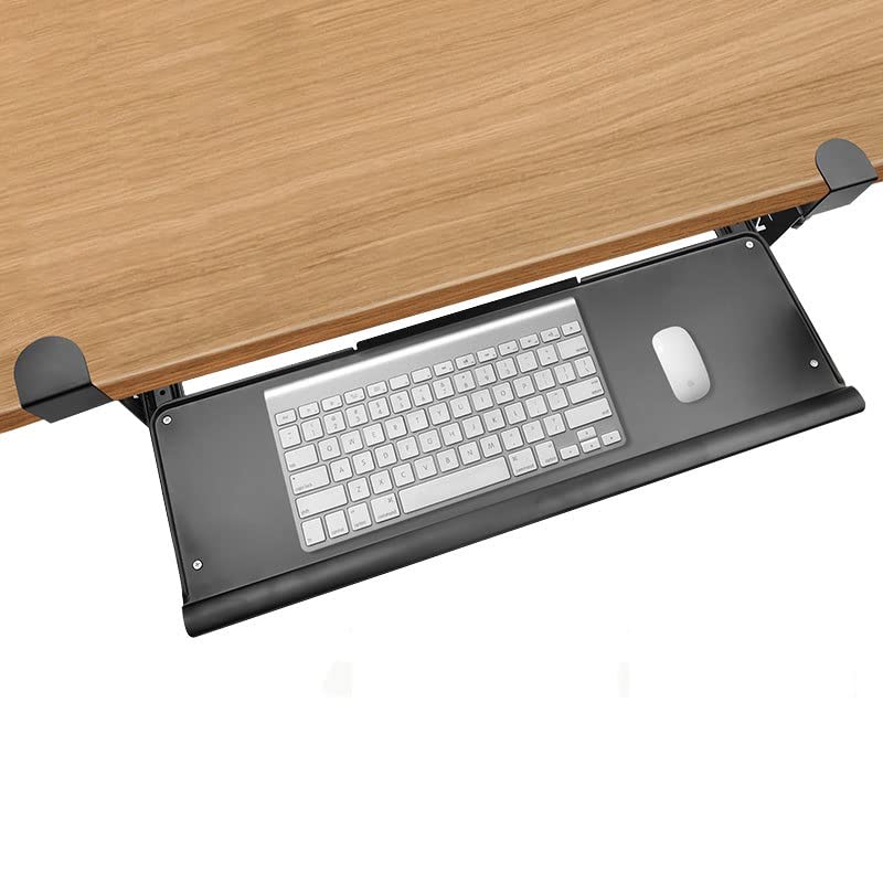 Buy RUIJING Ergonomic Desk Extender Tray Clamp,under Desk Keyboard Tray