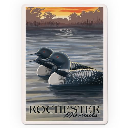 52 Cartas Poker Rochester Minnesota Loons Sunset miniatura 3