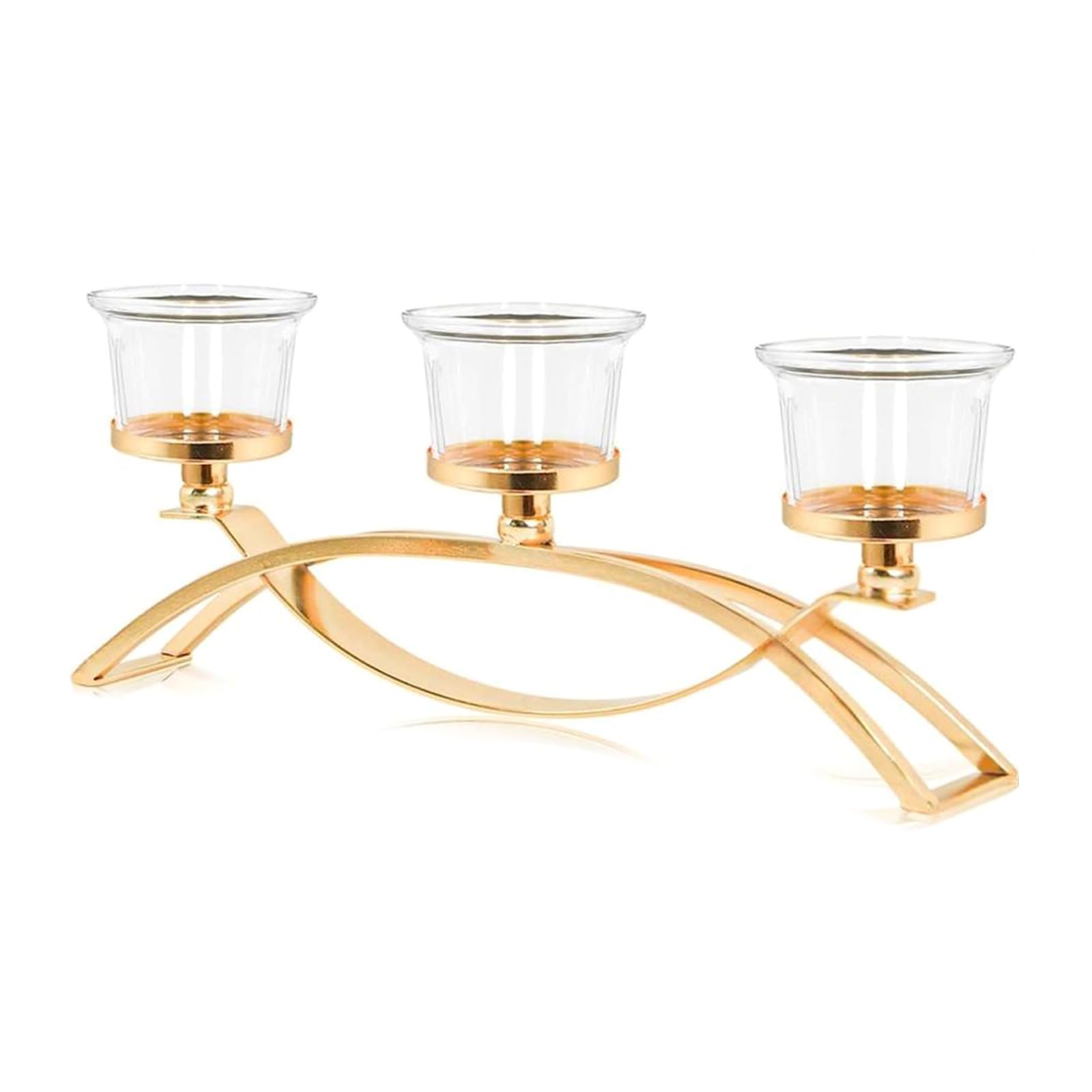 LUCKGONI Decorative Candle Stands Iron Taper Candle Holders Candelabra Retro Candlestick Holders for Wedding,Table Centerpieces