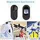LXMIMI Action Cam, 120° Tragbare Sportkamera mit 0,63-Zoll-Display, Mini-Körperkamera HD 1080P Helm ActionKamera, Motorrad Sport Kamera, Daumen Action Kamera Unterstützung Auto-Nachtsicht (Schwarz)