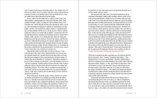 Activity-Based Teaching in the Art Museum: Movement, Embodiment, Emotion