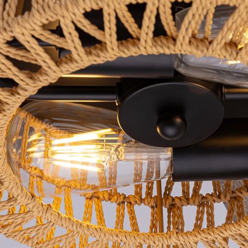 46-Inch-Boho-Ceiling-Fans-with-Lights-and-Remote-Control-Farmhouse-Rattan-Ceiling-Fan-for-Bedroom-Living-Room-and-Patio-Black-Caged-Ceiling-Fan-for-Indoor-and-Outdoor 46 Inch Boho Ceiling Fans with Lights and Remote Control Farmhouse Rattan Ceiling Fan for Bedroom Living Room and Patio Black Caged Ceiling Fan for Indoor and Outdoor