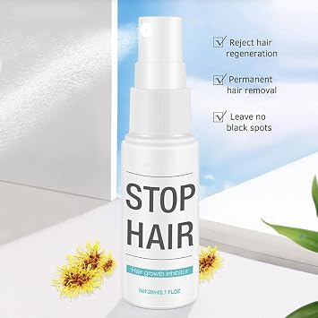 20ml Hair Growth Inhibitor Spray for Face, 50g Hair Inhibitor Cream