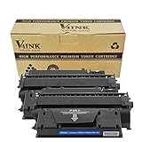 2 Pack V4INK® CF280X New Compatible Toner Cartridge High Yield 6900 Pages (80X) for LaserJet Pro 400 MFP M401 M425 Laser Toner Printers