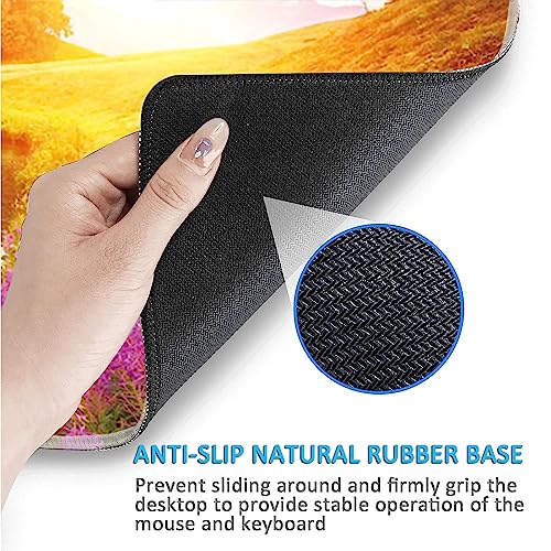 Tapis de souris de bureau épais 3mm avec impression haute définition