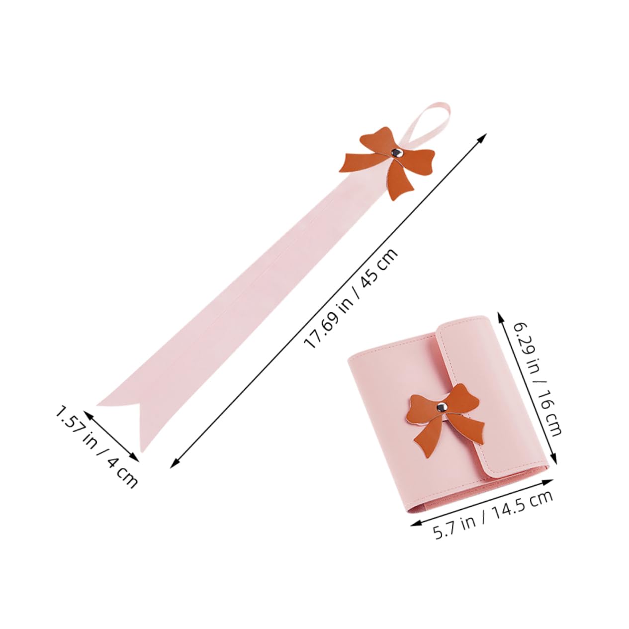 minkissy Hair Bow Holder Organizer Wall Hanging Headband Holder Hair Bow Storage Wall Hanging