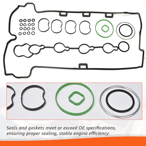Image of 2.4 Head Gasket Set with Bolts fit for 2010-2017 Chevy Equinox Malibu Captiva Orlando, for GMC Terrain, for Buick Lacrosse Regal Verano Allure 2.4L 2384CC Engine HS26517PT ES72196
