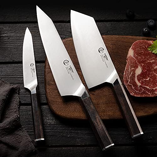Set de 3 Cuchillos de Cocina Profesionales Acero Inoxidable miniatura 2