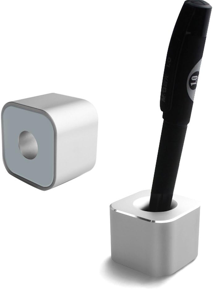 Pen Holder, 6amLifestyle Aluminum Stand Holder base for Pen, Toothbrush Brush, E-cigarette Desk Storage Organizer - Perfect for Students and Office