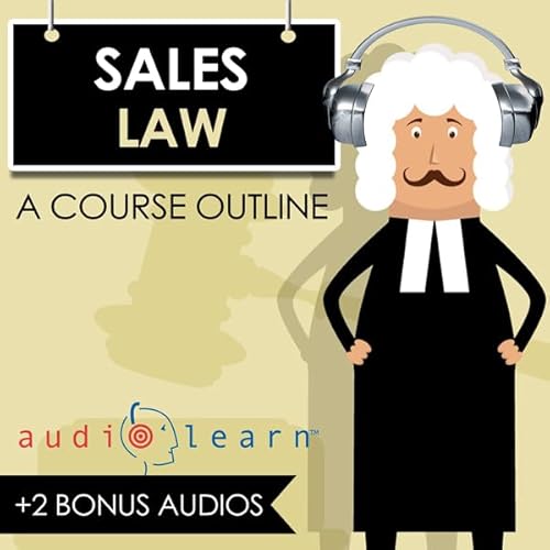 Page de couverture de Sales Law AudioLearn