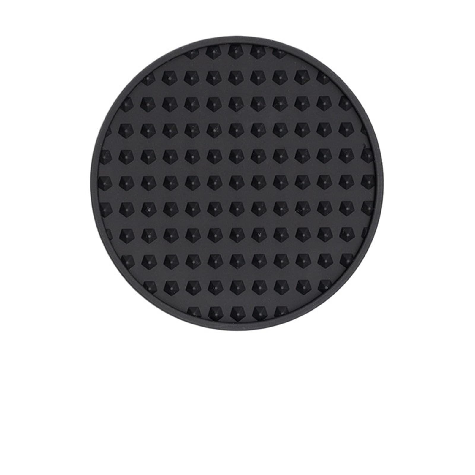 10Pcs Heat Resistant Silicone Mat Drink Cup Coasters Non Slip Pads Pot Holder Table Place for Cap(Color2,With support)