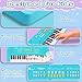 Keyboard Piano for Kids, BIGFUN 37 Keys Toddler Piano Multifunction Music Educational Instrument Toy, Electronic Kids Keyboard for 3-7 Year Old Girls and Boys (Blue)