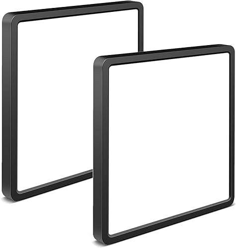 Stayofa Lámpara de techo LED de montaje empotrado de 12 pulgadas, 28 W, cuadrada, 3200 lúmenes, 6000 K, blanco, delgada, lámpara de techo de