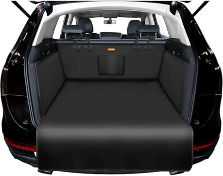 Dog Seat Cover for Roush Performance Mustang 2001-2004 2006-2017 2019-2021, Waterproof Scratch-Proof Oxford Car Seat Protector for Dogs with Non-Slip Bottom and Bumper Flap