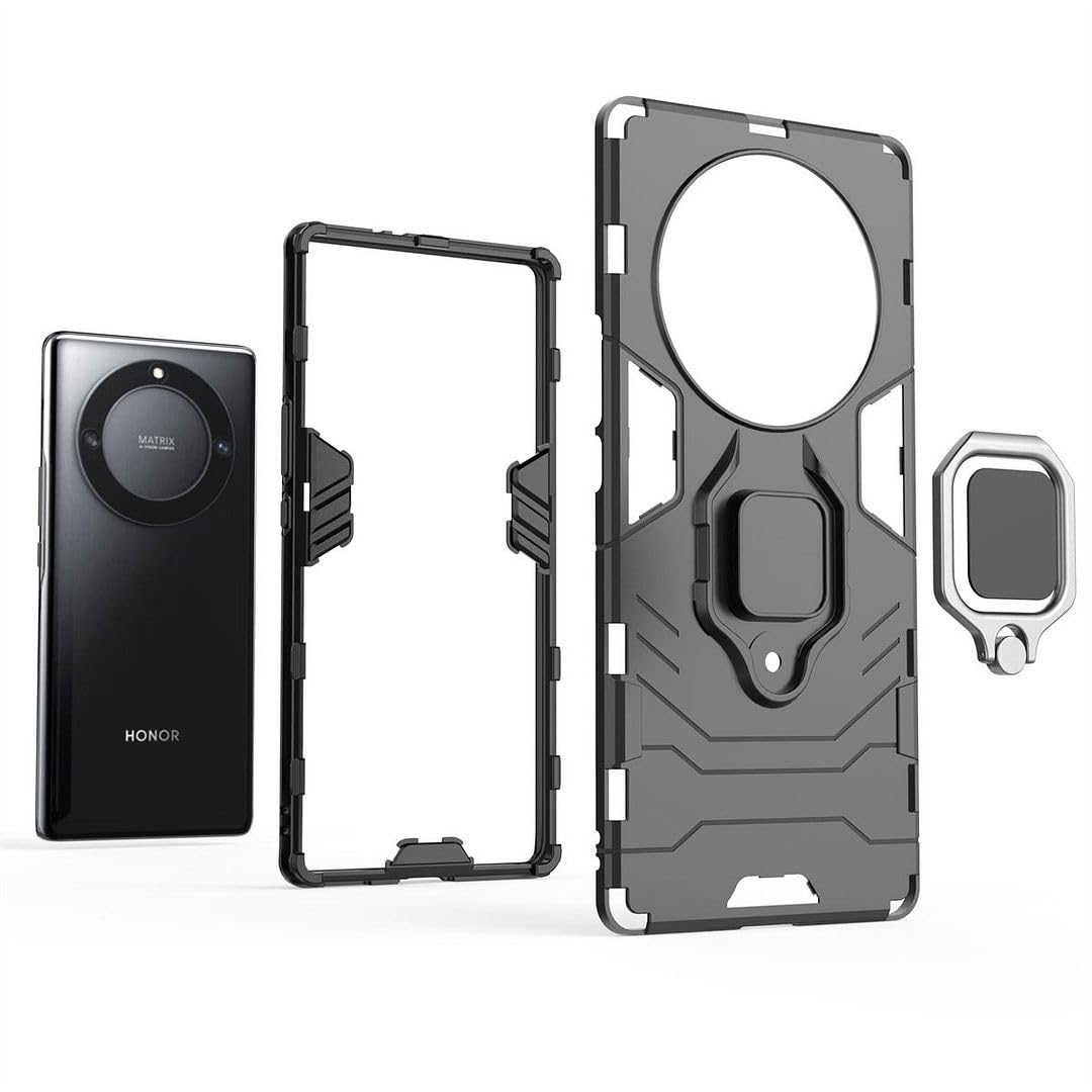 SATURCASE Custodia per Honor Magic 5 Lite, custodia a portafoglio in